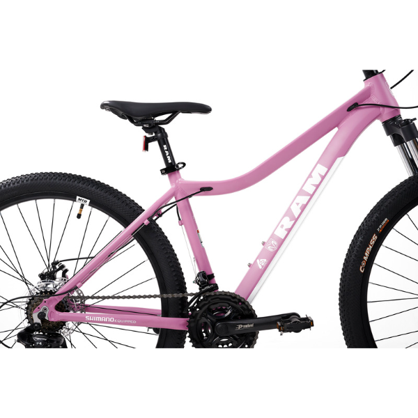 Bicicleta de Montaña RAM Rebel Rodada 27,5 W1 21 Velocidades Mtb Aluminio Color Rosa