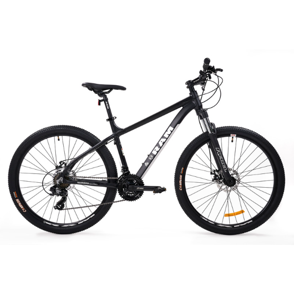Bicicleta de montaña RAM Rebel Rodada 27.5 M2 21 Velocidades Mtb Aluminio Color Negra