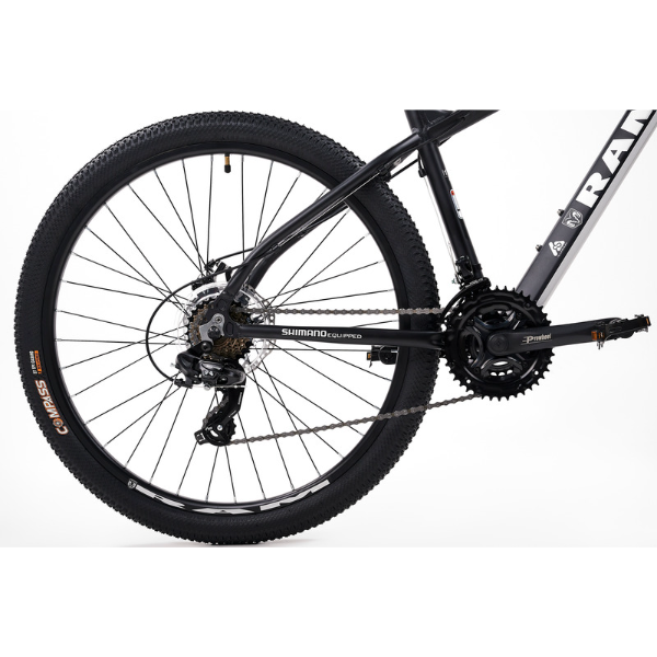 Bicicleta de montaña RAM Rebel Rodada 27.5 M2 21 Velocidades Mtb Aluminio Color Negra