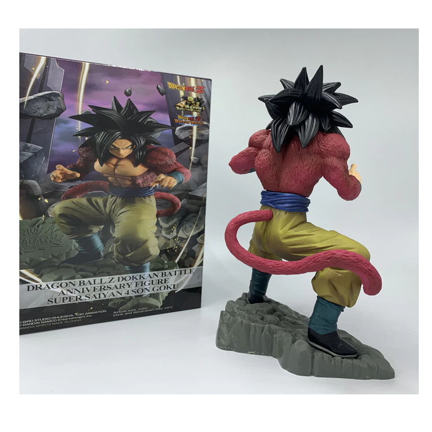Juguete Muñeco Figura Goku SSJ4 Dragon Ball GT Con Caja