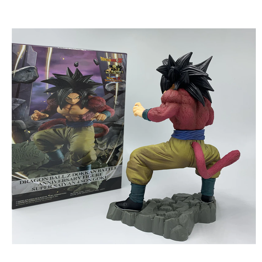 Juguete Muñeco Figura Goku SSJ4 Dragon Ball GT Con Caja