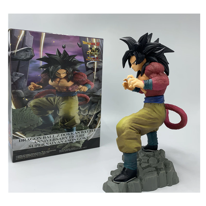Juguete Muñeco Figura Goku SSJ4 Dragon Ball GT Con Caja