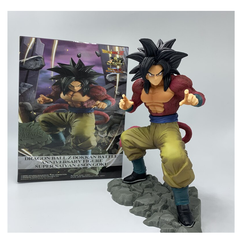 Juguete Muñeco Figura Goku SSJ4 Dragon Ball GT Con Caja