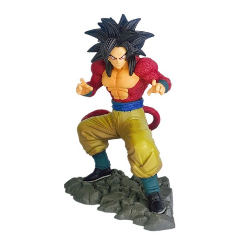 Juguete Muñeco Figura Goku SSJ4 Dragon Ball GT Con Caja