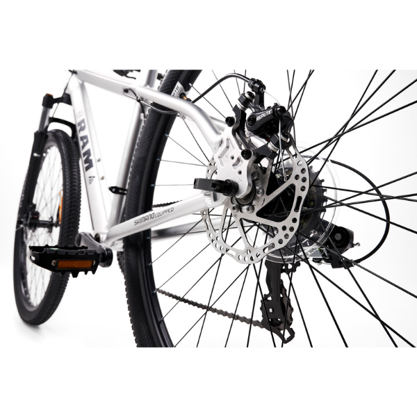 Bicicleta de Montaña RAM Rebel Rodada 29 M3 21 Velocidades Mtb Aluminio Color Plateada