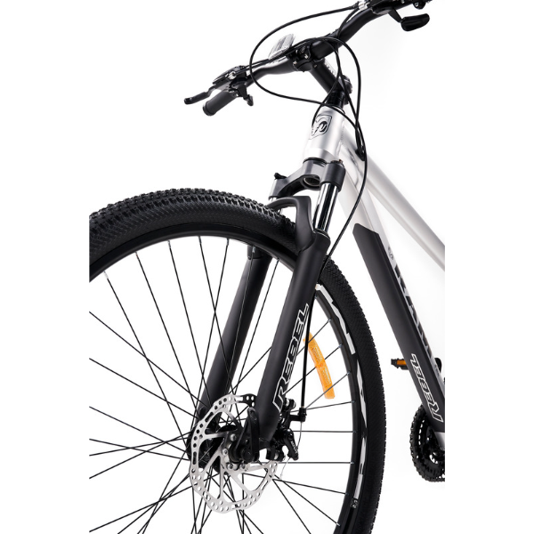 Bicicleta de Montaña RAM Rebel Rodada 29 M3 21 Velocidades Mtb Aluminio Color Plateada