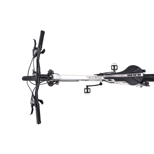 Bicicleta de Montaña RAM Rebel Rodada 29 M3 21 Velocidades Mtb Aluminio Color Plateada