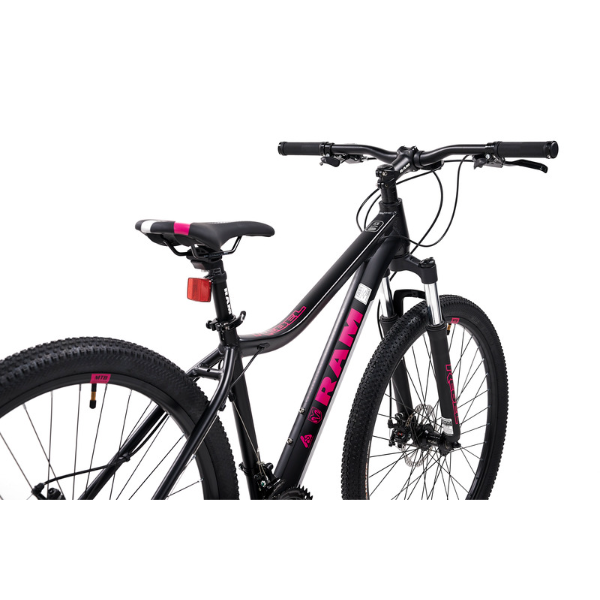 Bicicleta de Montaña RAM Rebel Rodada 27,5 W4 21 Velocidades Mtb Aluminio Color negra