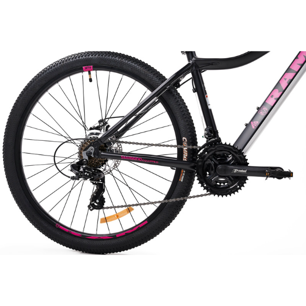 Bicicleta de Montaña RAM Rebel Rodada 27,5 W4 21 Velocidades Mtb Aluminio Color negra