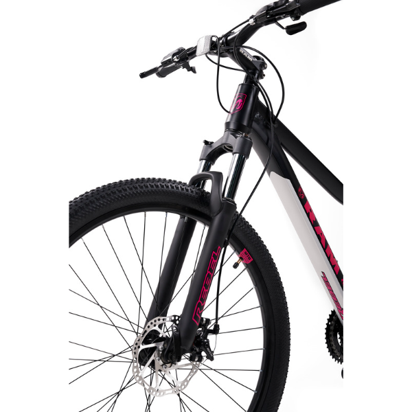 Bicicleta de Montaña RAM Rebel Rodada 27,5 W4 21 Velocidades Mtb Aluminio Color negra