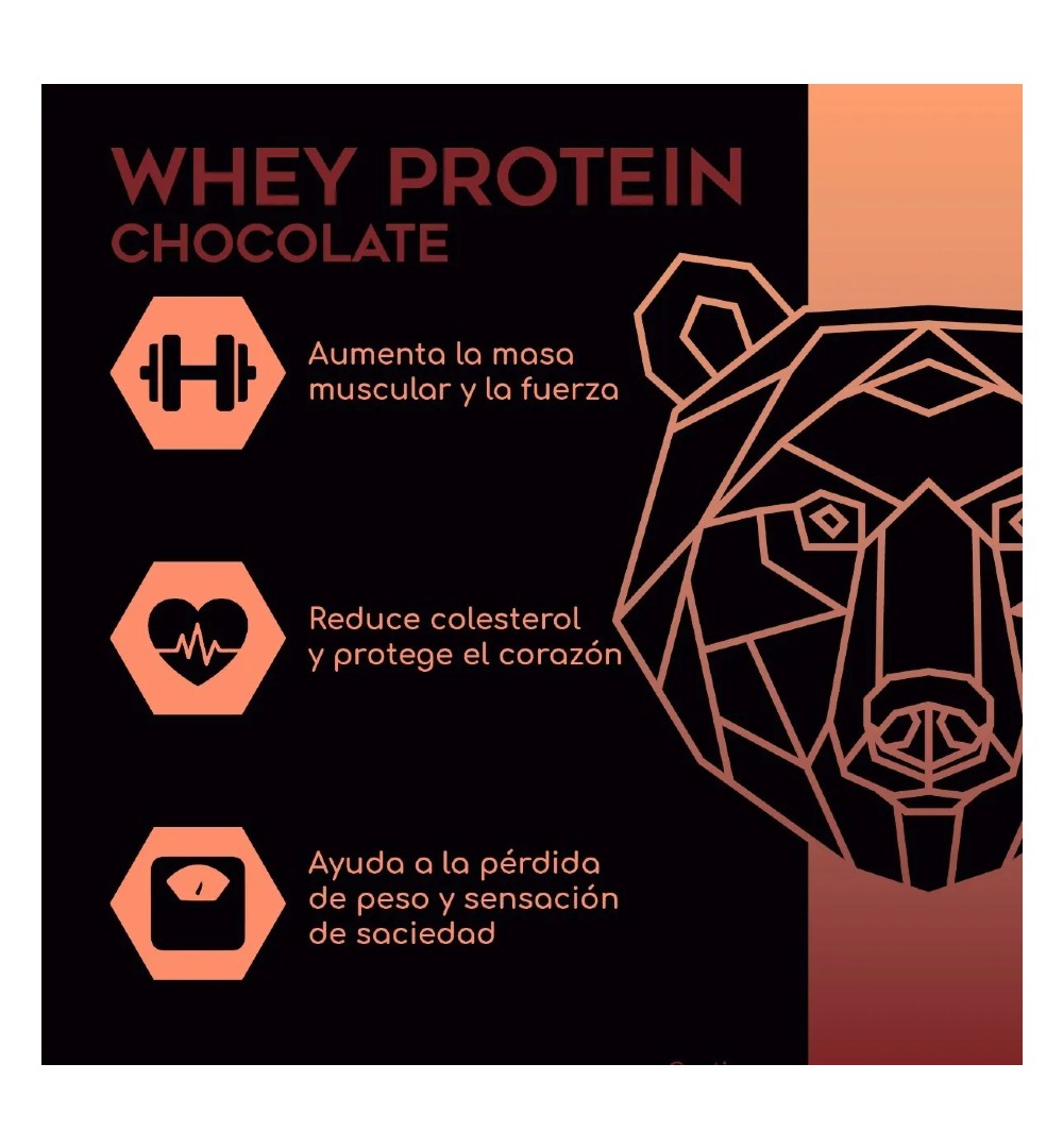 Suplemento Whey Protein Suero De Leche Luhumi Chocolate 2lb.
