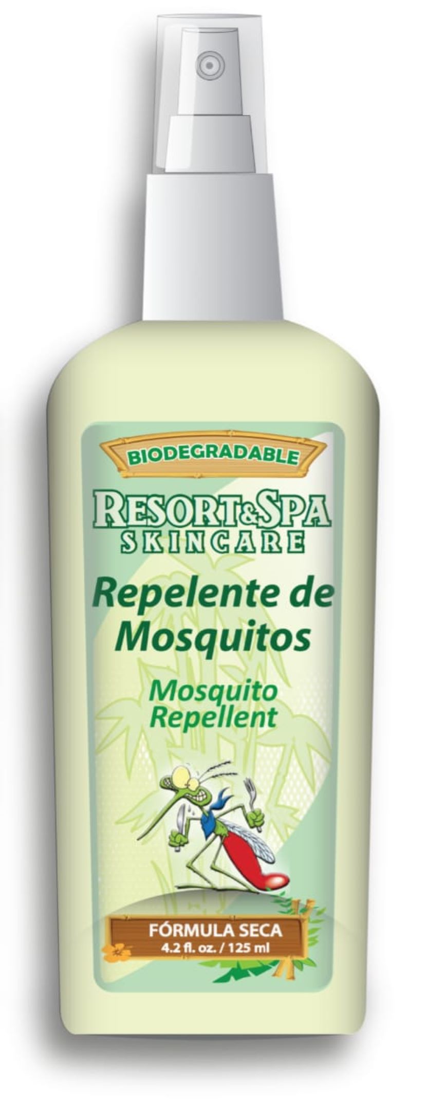 Repelente de Moscos 125 ml  Biodegradable, Orgánico y Natural .