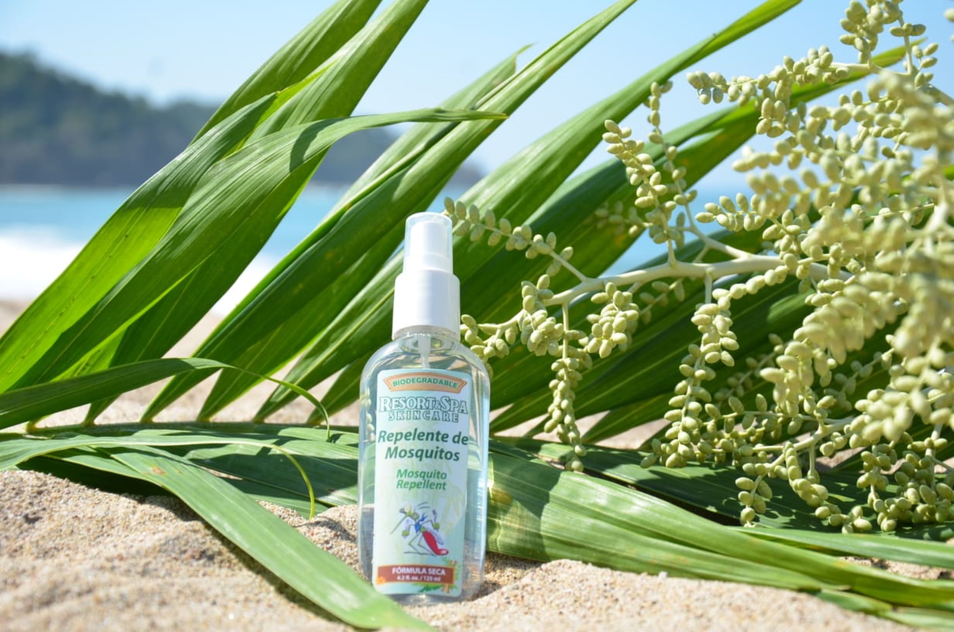 Repelente de Moscos 125 ml  Biodegradable, Orgánico y Natural .