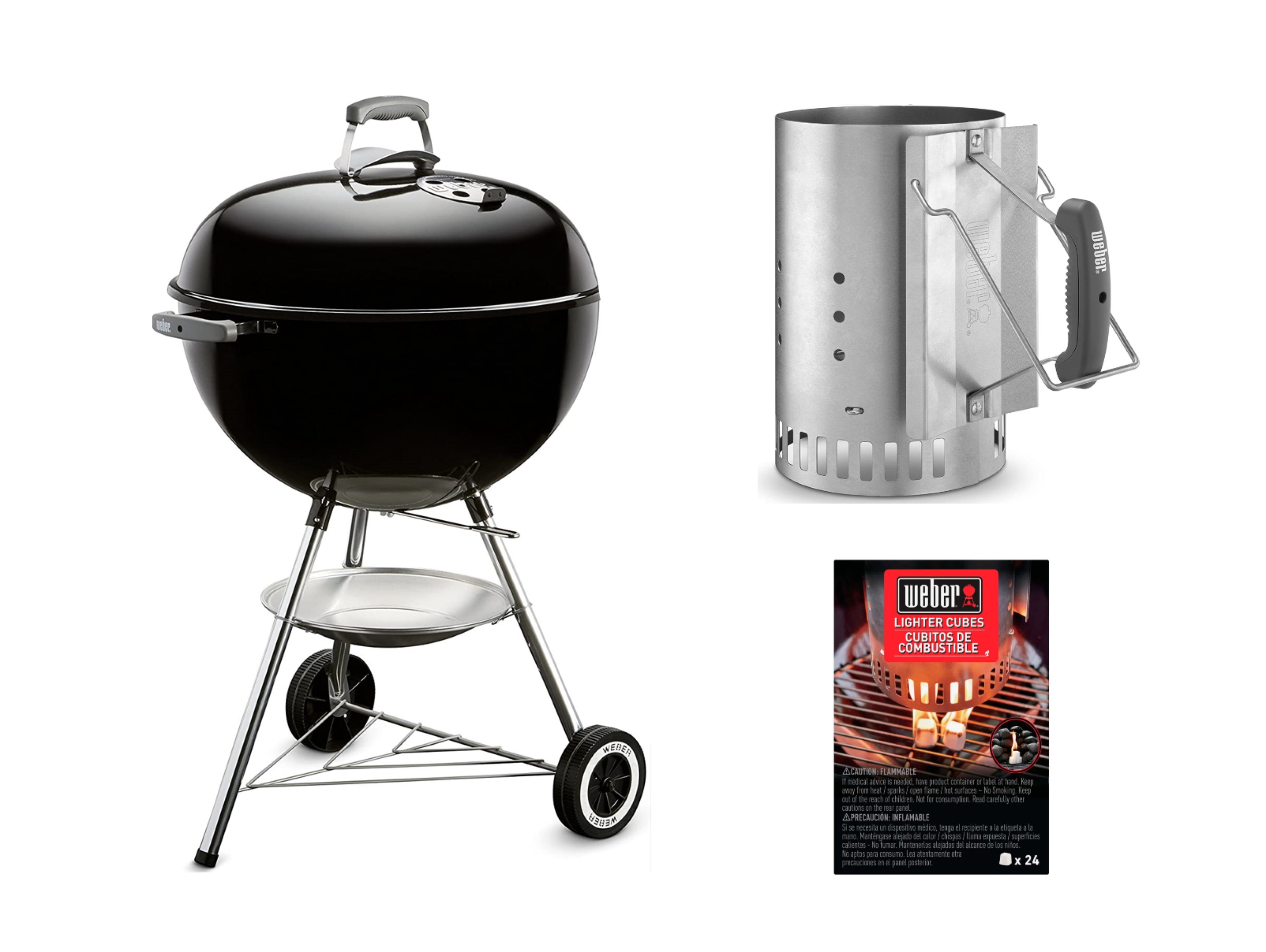 Asador Weber Original Kettle 22" Bundle