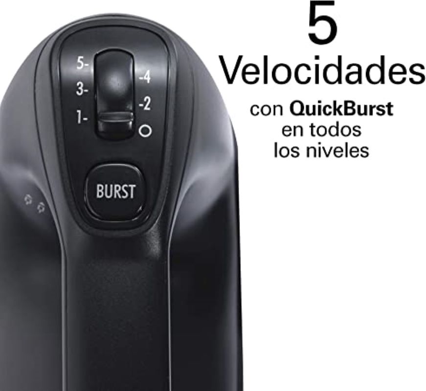 Batidora de Mano Hamilton Beach 62651 5 Velocidades Control de Mezcla