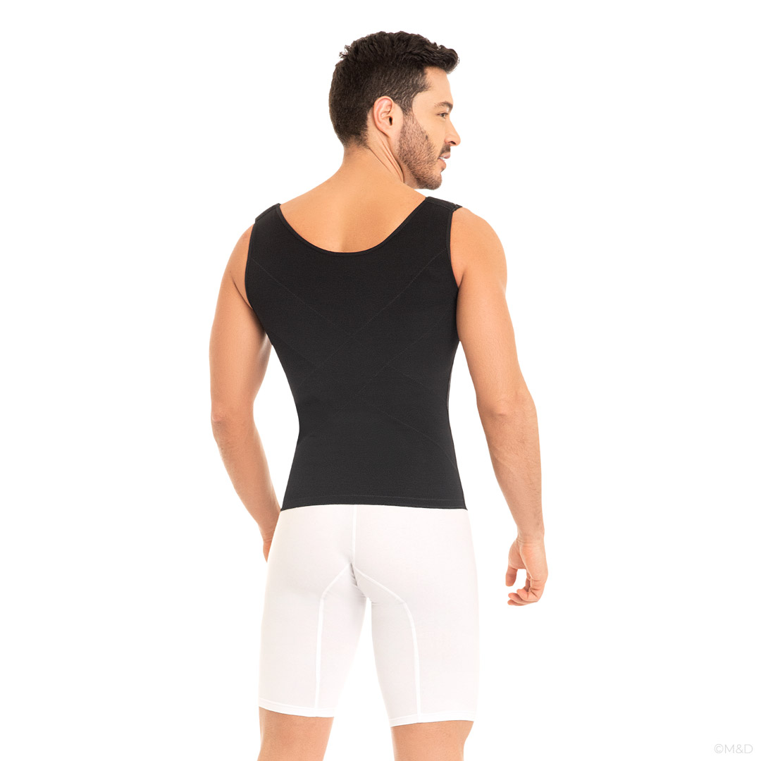 Faja Para Hombre Colombiana Postoperatoria Y Uso Diario corrector de postura ajustable