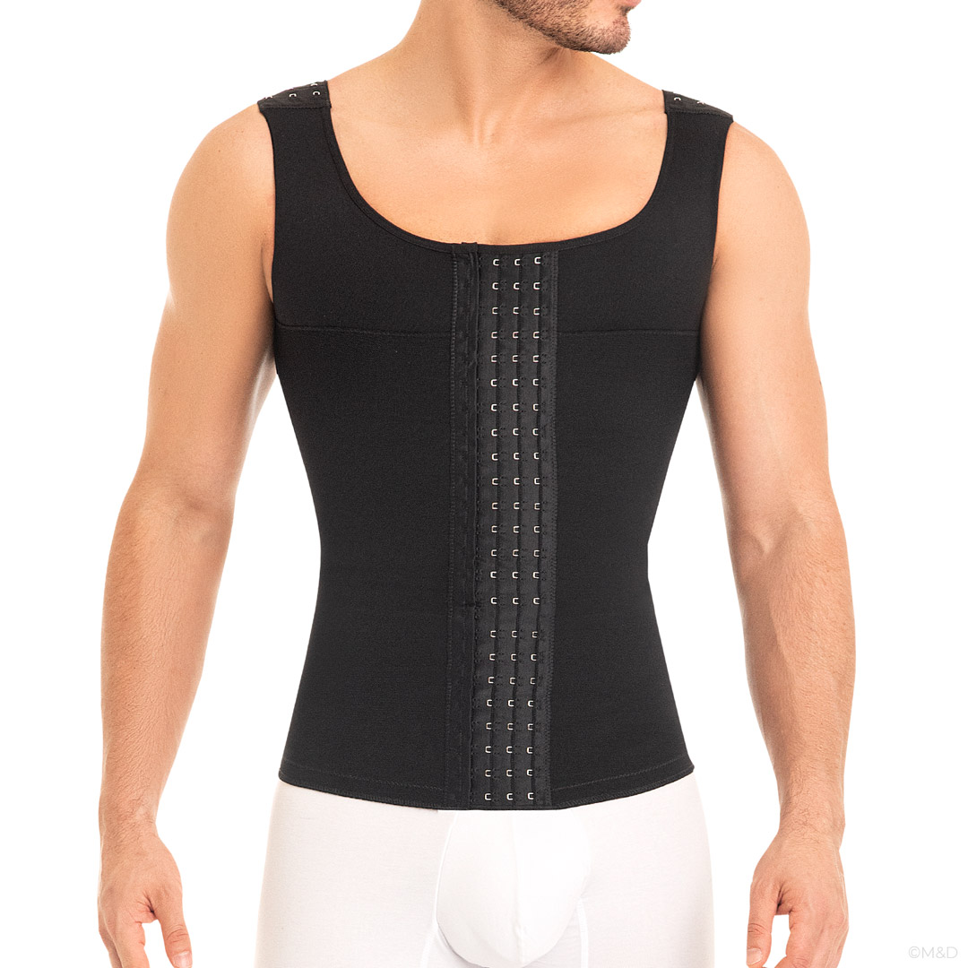 Faja Para Hombre Colombiana Postoperatoria Y Uso Diario corrector de postura ajustable