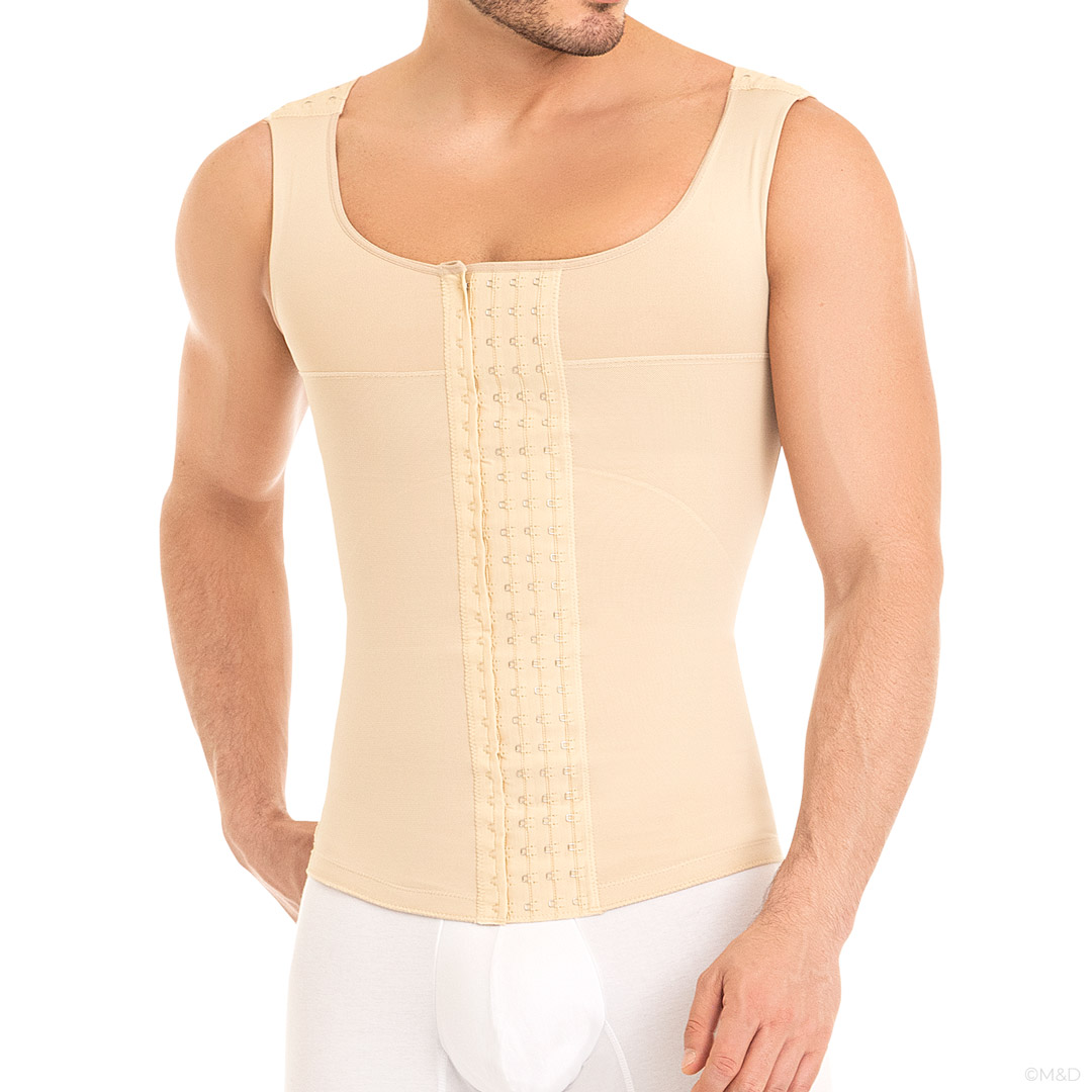 Faja Para Hombre Colombiana Postoperatoria Y Uso Diario corrector de postura ajustable