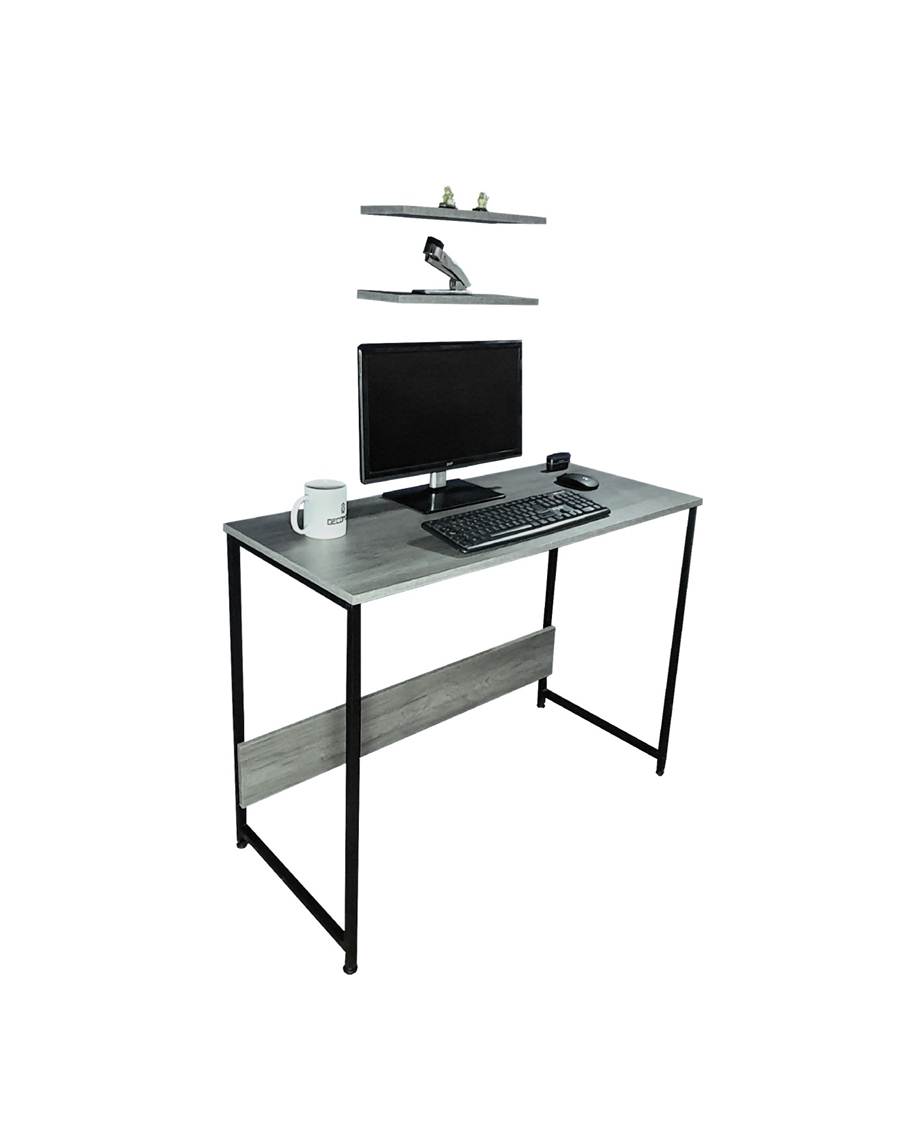 Escritorio Minimalista Industrial Base Herrería 100X45