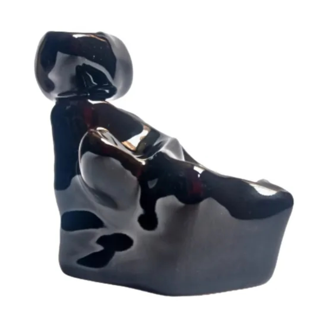 Quemador Incienso Cono Cascada Ceramica Camino EZOR