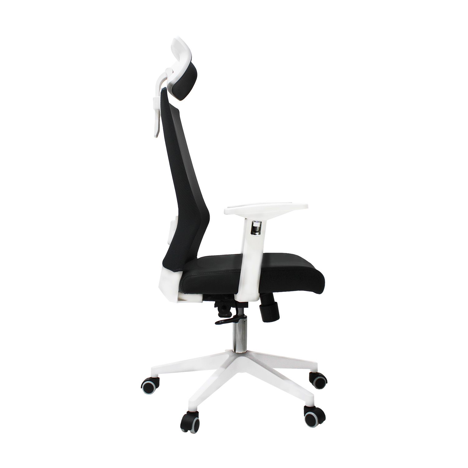 Silla De Oficina Lider Plus Metal Blanco