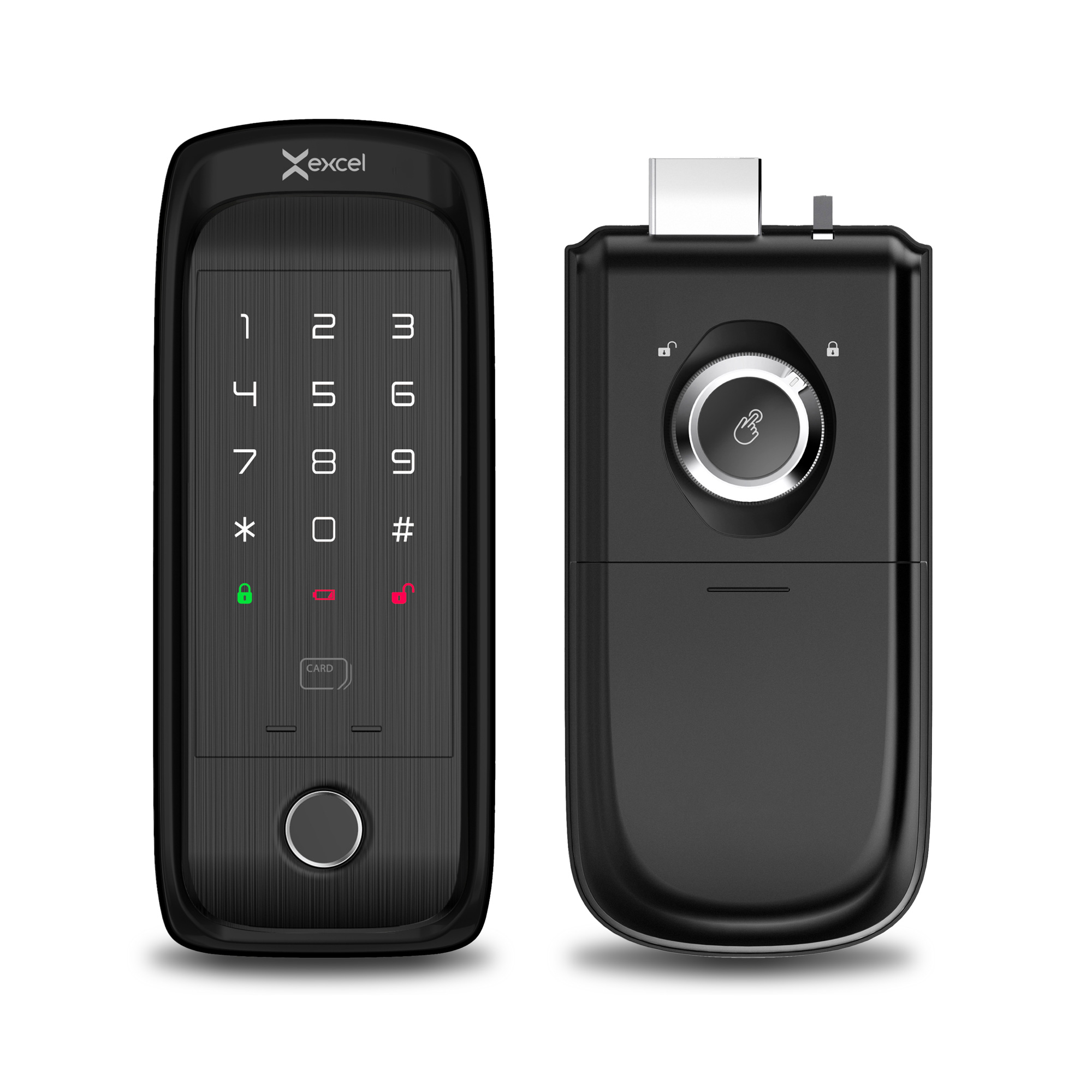 Cerradura Inteligente WiFi y Huella Digital 100 usuarios Excel EXC-SD400