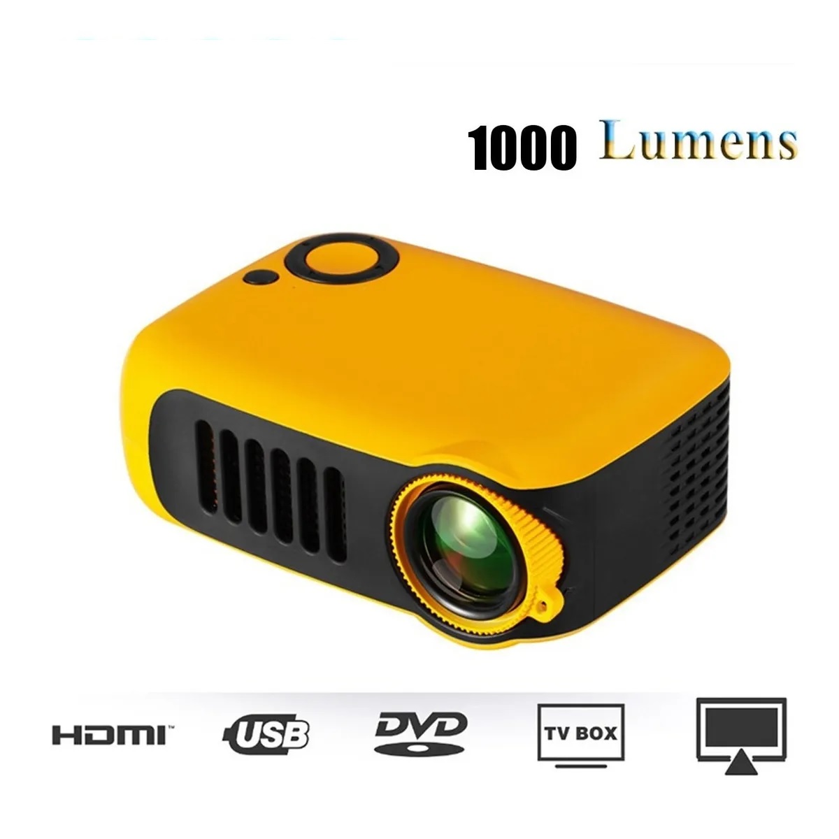  Proyector Mini Lcd Cine En Casa Película 3d Hd 1080p 