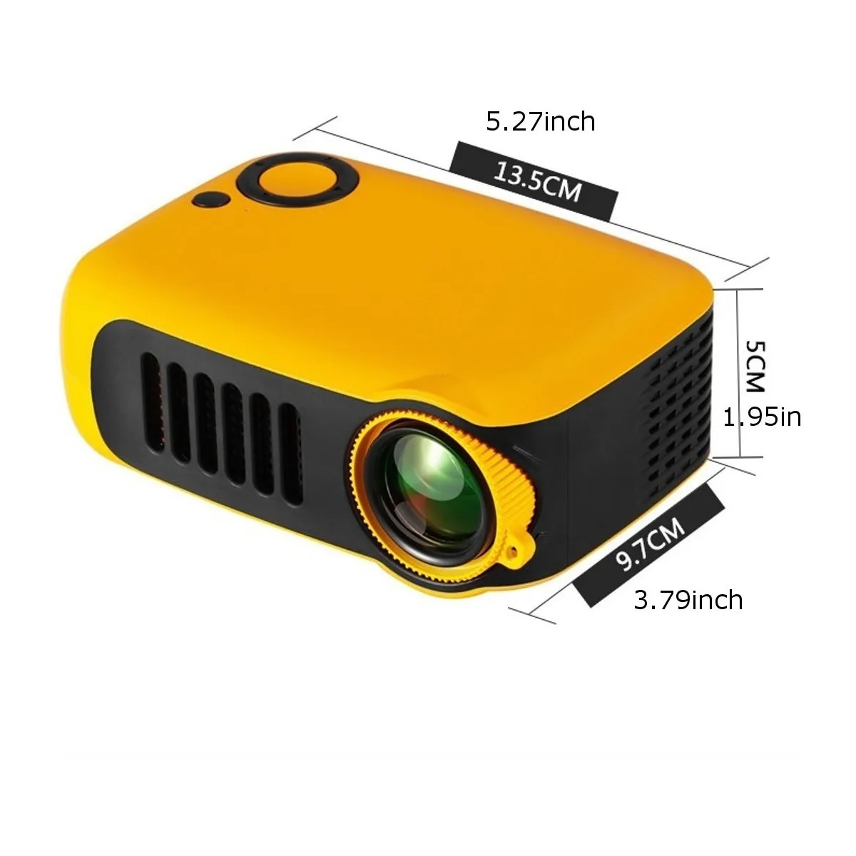  Proyector Mini Lcd Cine En Casa Película 3d Hd 1080p 