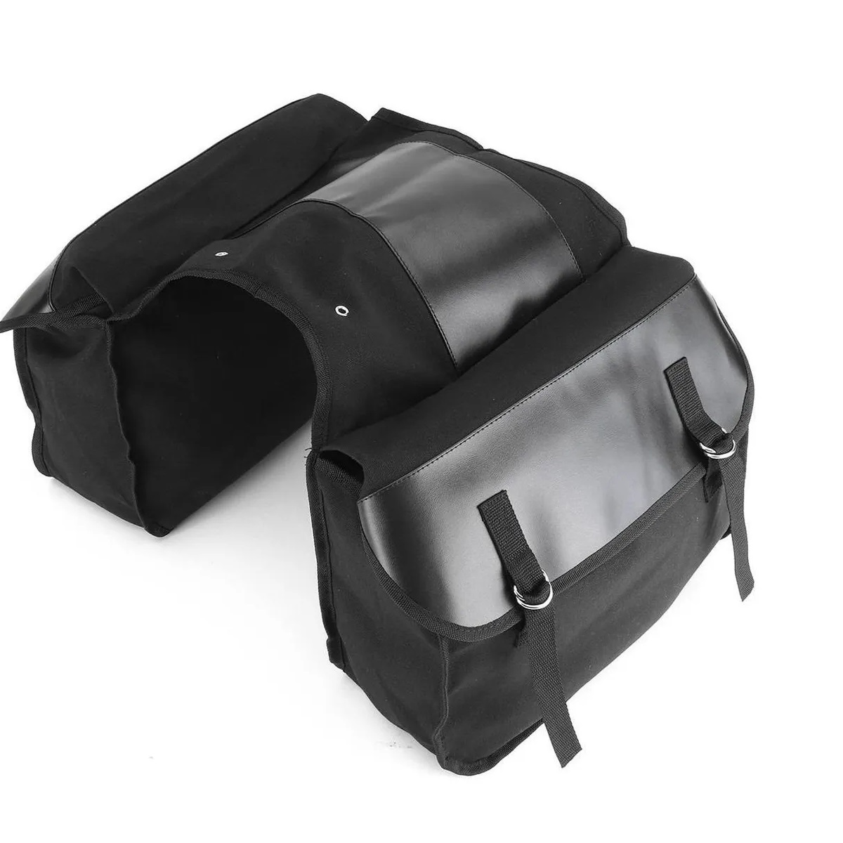 Alforjas De Viaje Universal Para Motocicleta O Scooter Negro