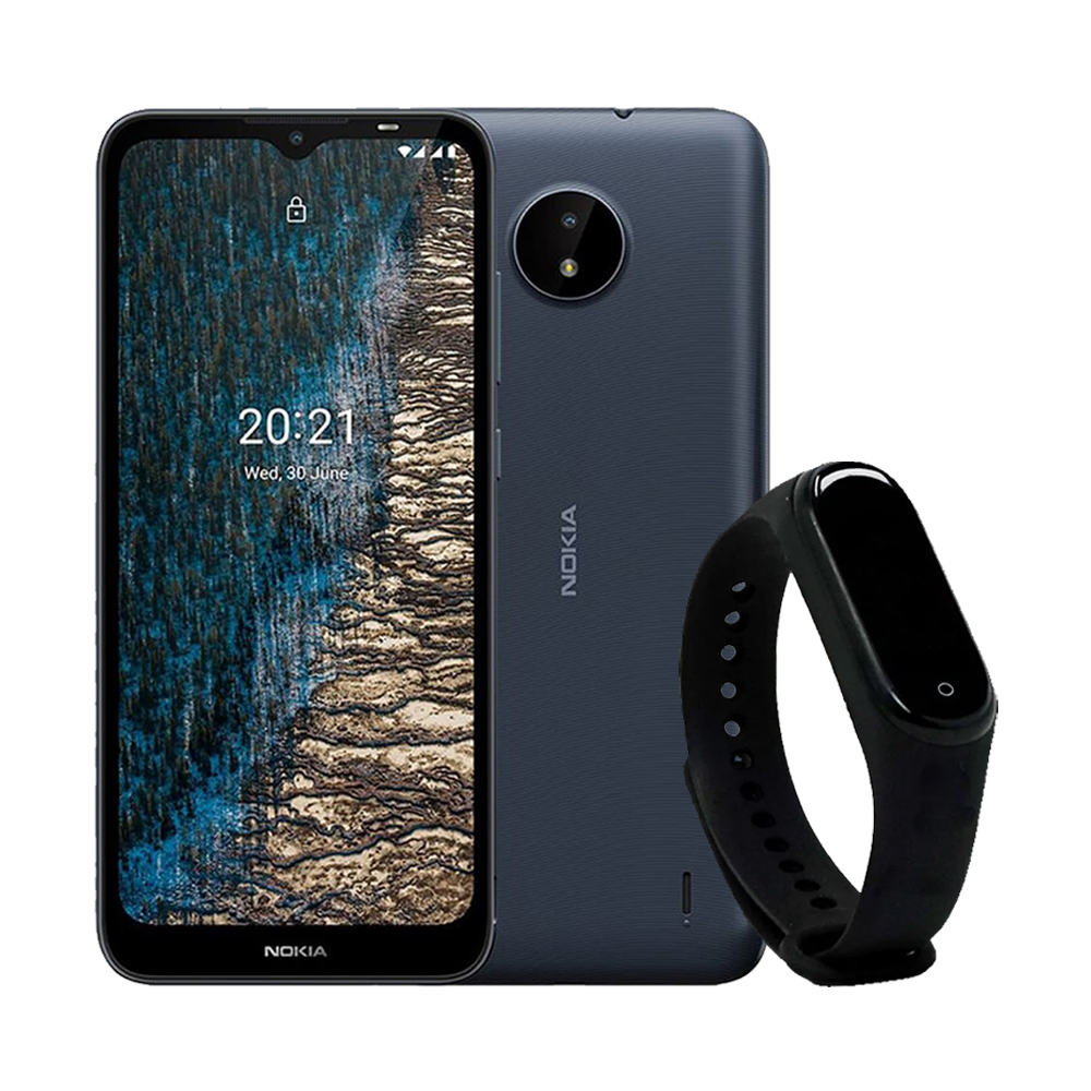 Nokia C20 2/32GB Azul + Banda Glob