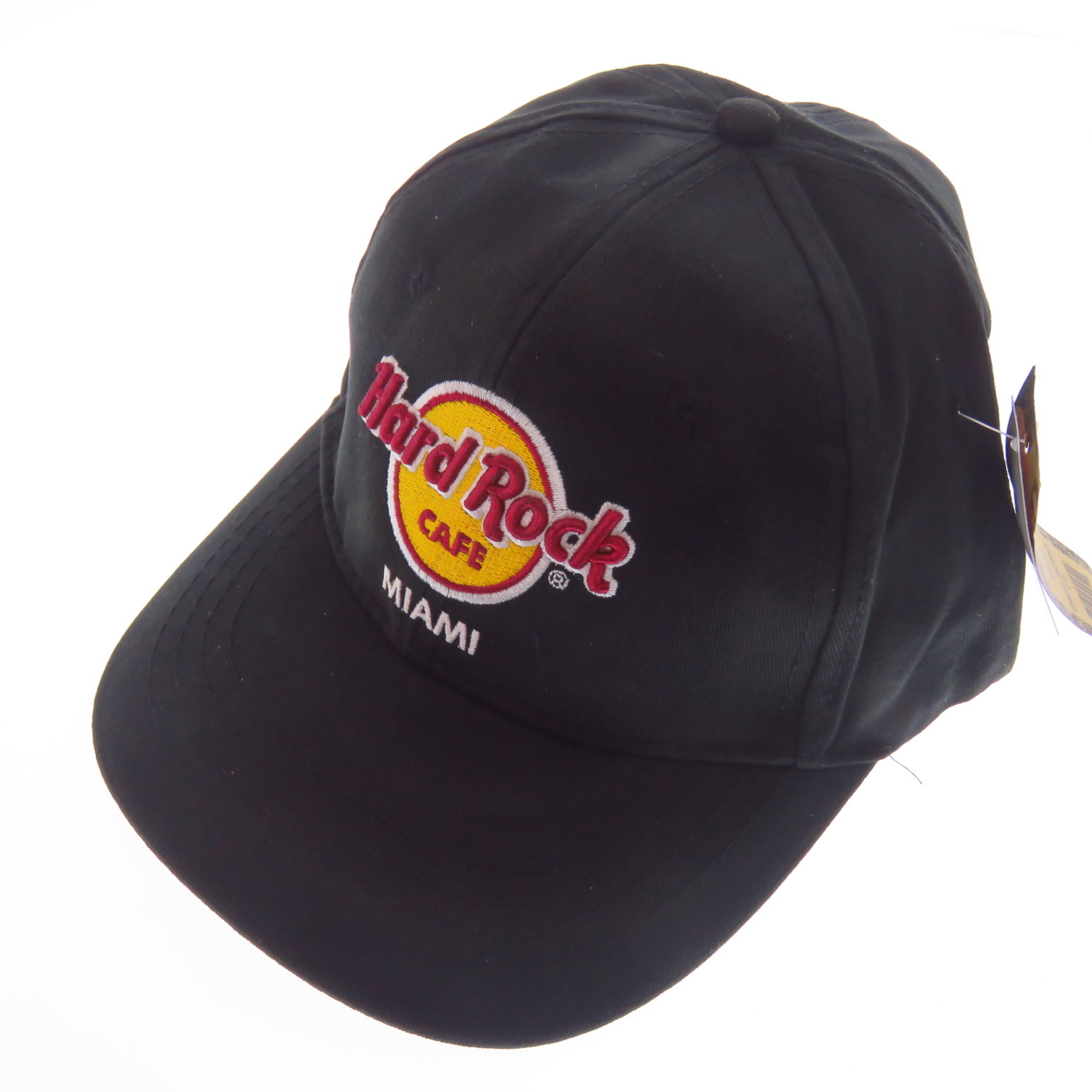 M4523 Hard Rock Cafe Miami Gorra Negra Original Unitalla