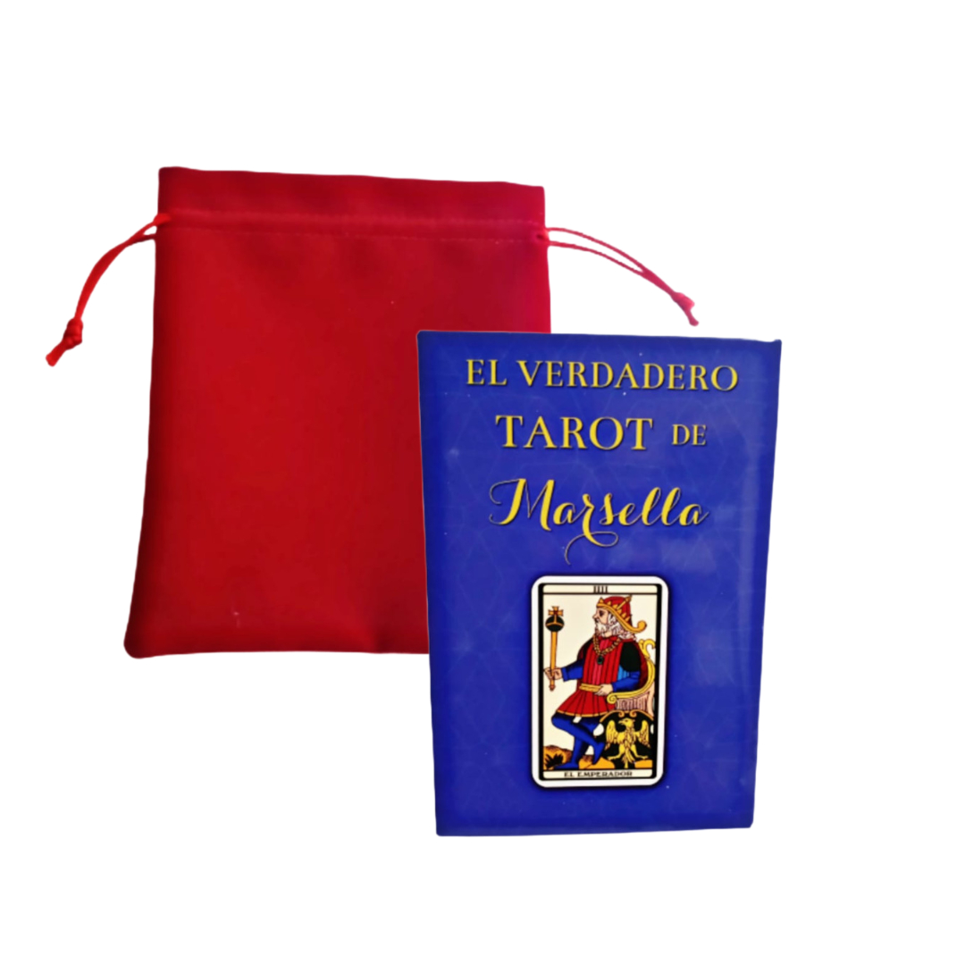 Tarot de Marsella Kris Hadar Editorial Tomo + Bolso