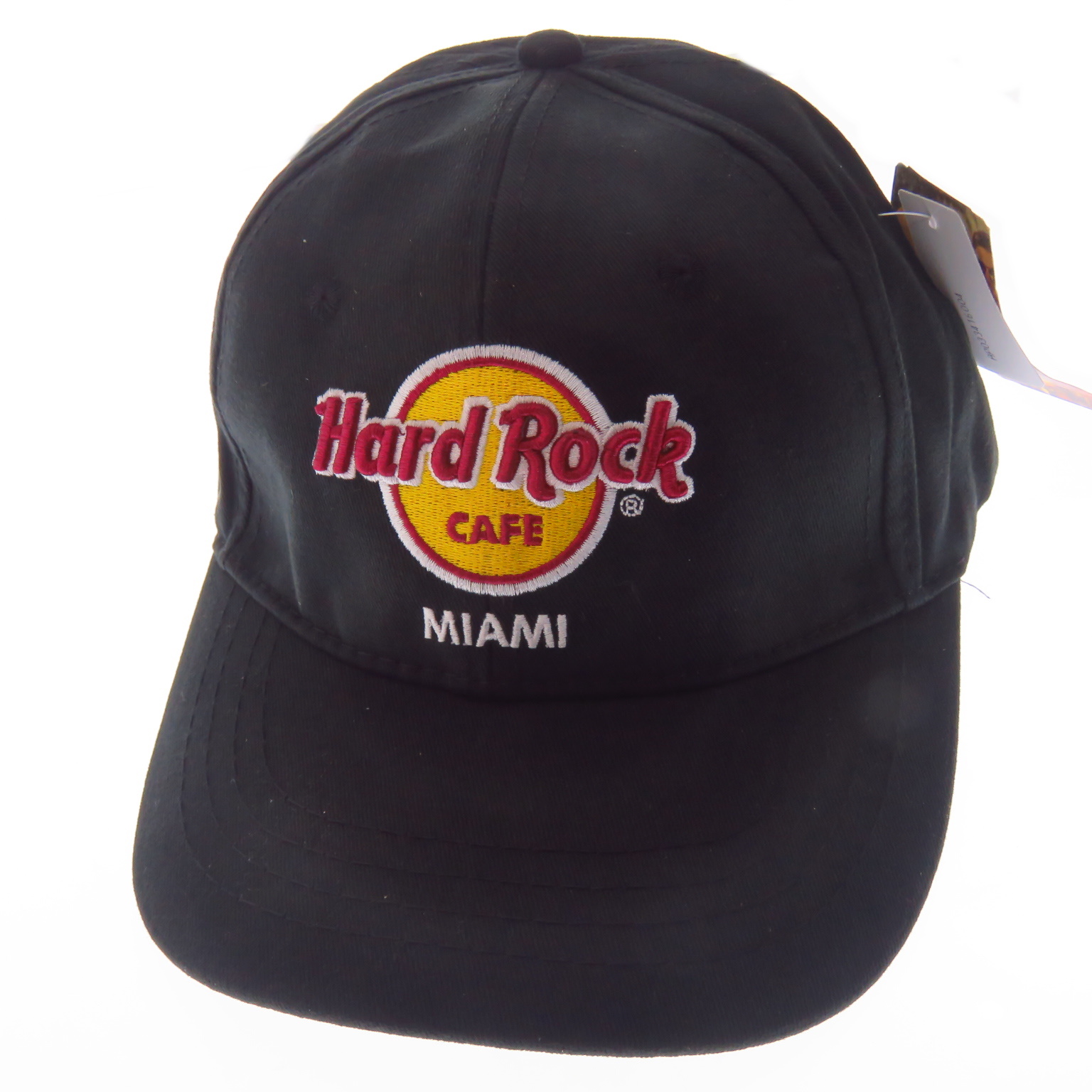 M4523 Hard Rock Cafe Miami Gorra Negra Original Unitalla