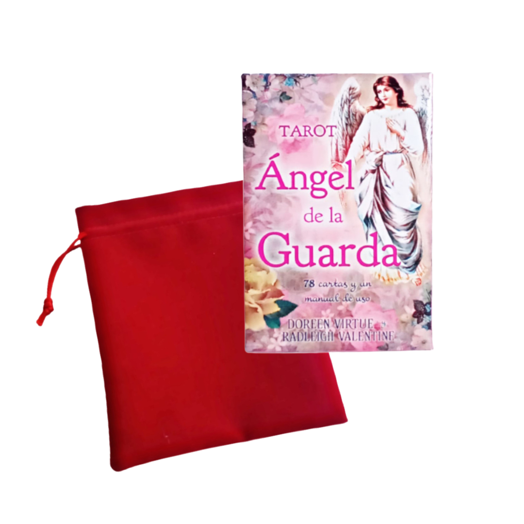 Tarot Ángel De La Guarda Doreen Virtue Editorial Tomo + Bolso