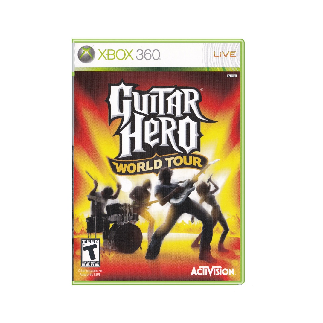 Videojuego -Guitar Hero World Tour (Xbox 360)(Reacondicionado Grado A)