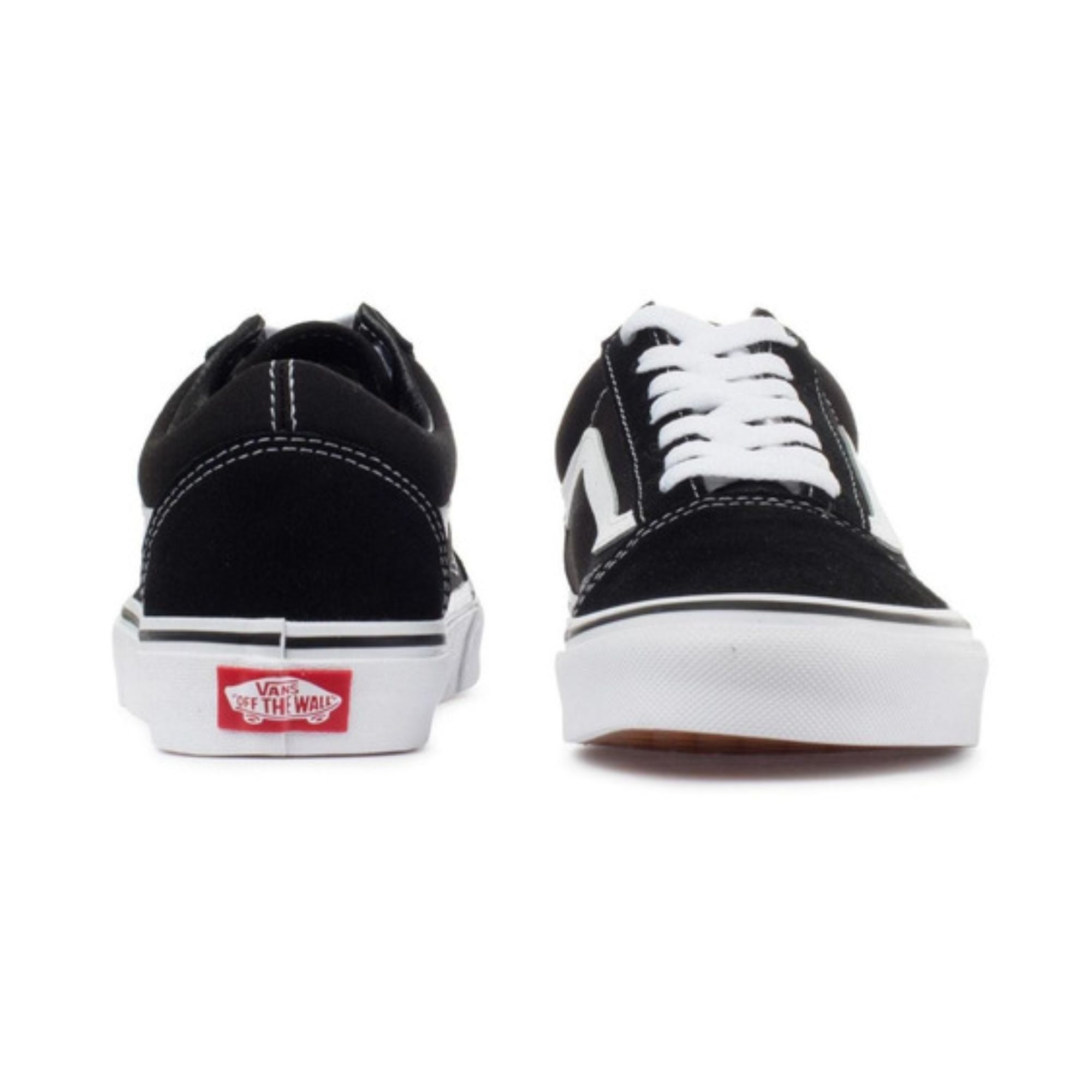 Tenis Vans Old Skool Check Negro con Blanco Unisex 0D3HY28