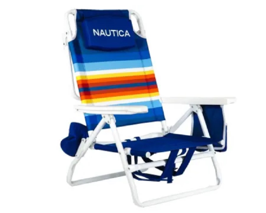 Camastro Silla de Playa Nautica Azul Marino