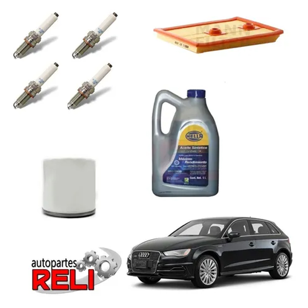 Kit Afinacion Audi A3 1.4 Turbo Aceite Sintético .