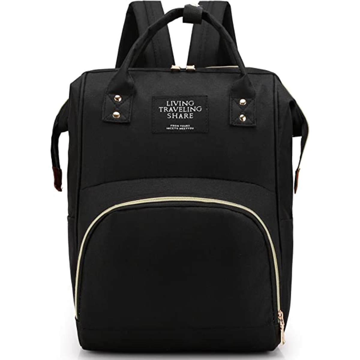 Mochila Pañalera Termica Living Biberones Espaciosa Moda Mujer