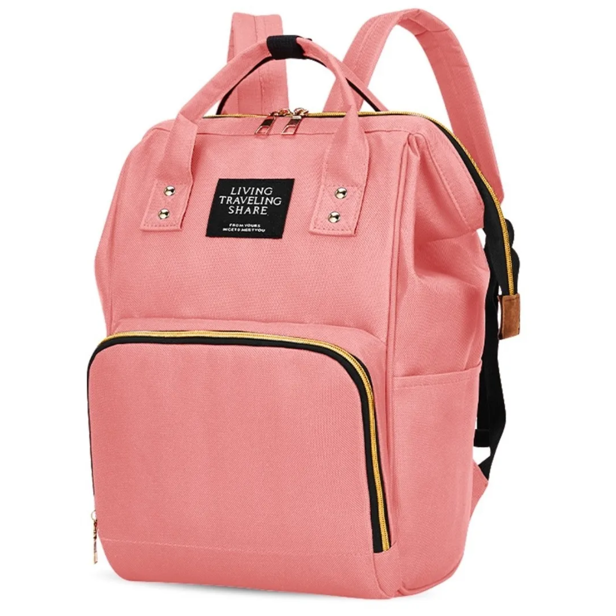 Mochila Pañalera Termica Living Biberones Espaciosa Moda Mujer