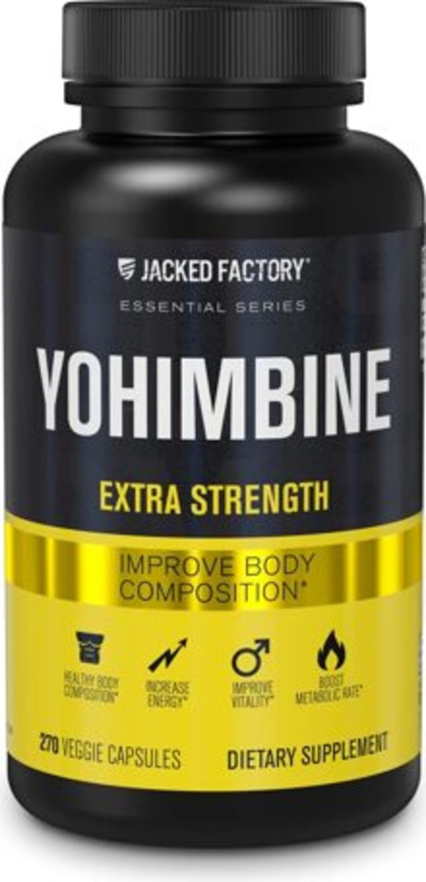 YOHIMBINE - SUPLEMENTO DE EXTRACTO DE CORTEZA DE YOHIMBE PREMIUM PARA LA RECOMPOSICIÓN CORPORAL