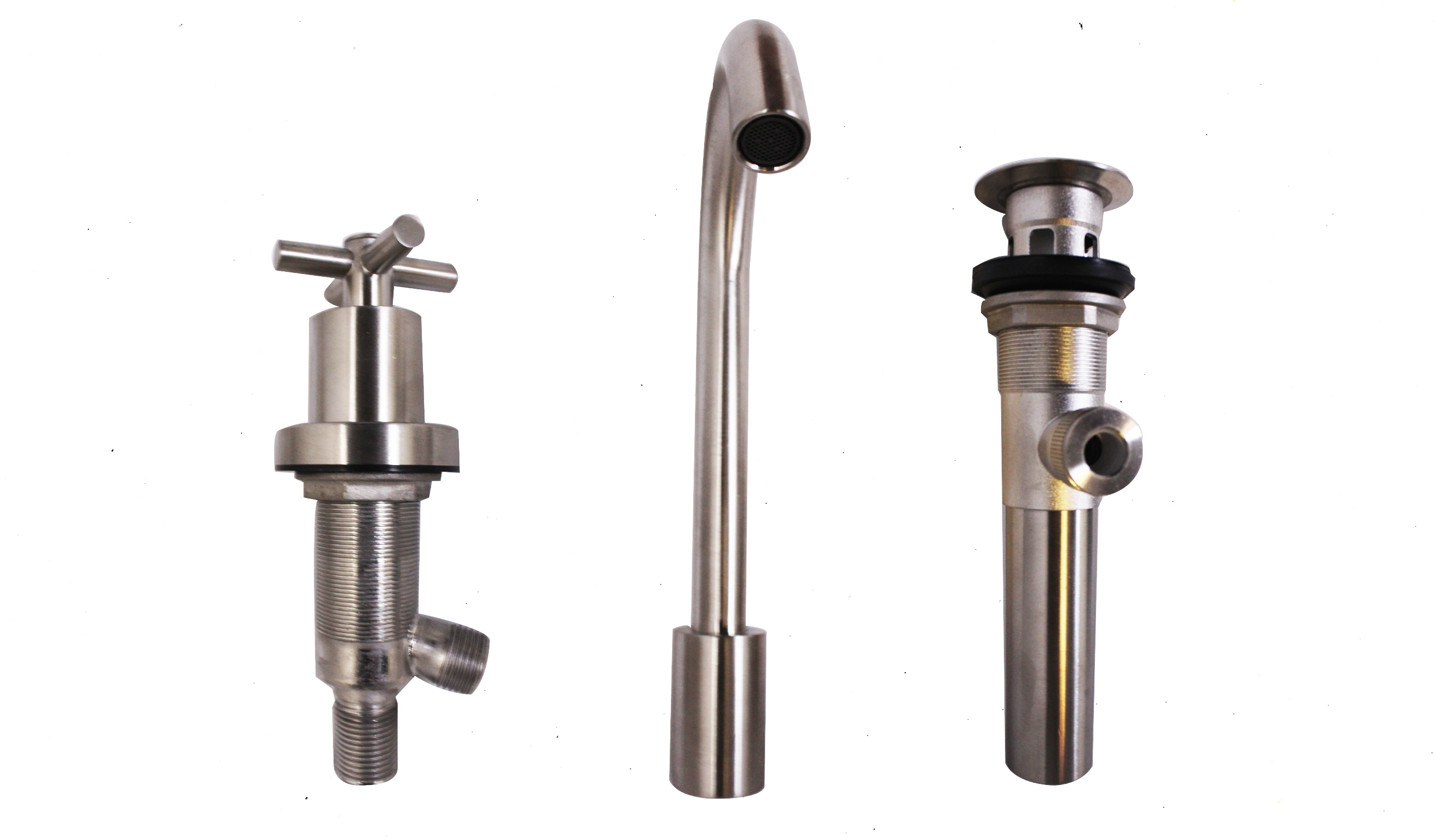 Mezcladora De Lavamanos 8 Pulgadas A 12Pulgadas Inox