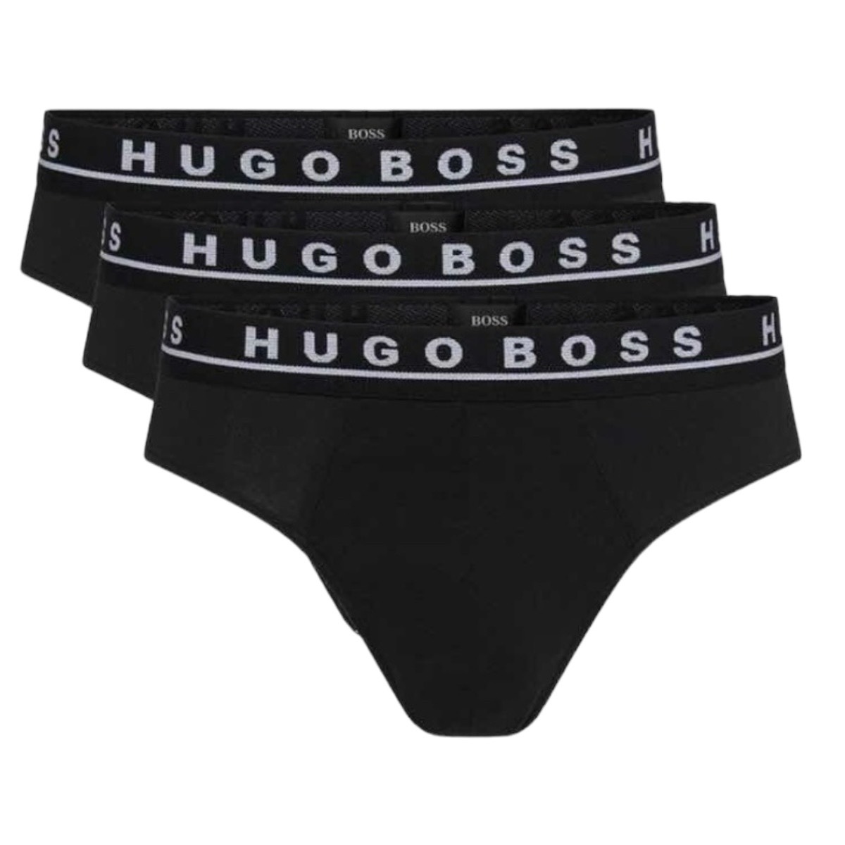 Paquete De Trusas Negro Hugo Boss Original Y Nuevo 
