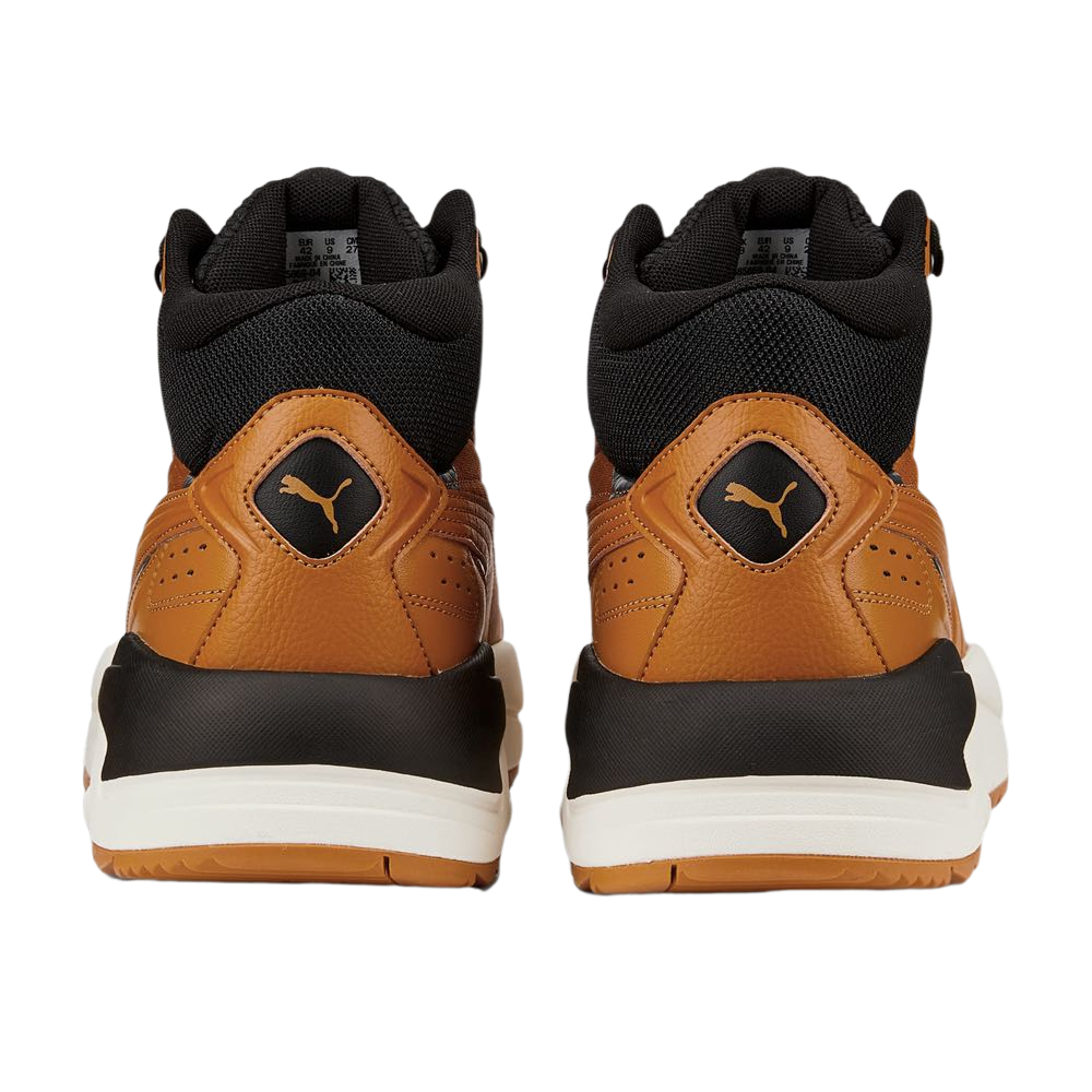 Tenis Deportivo Puma X-ray Speed Mid De Bota para caballero cafe/negro  385869 04