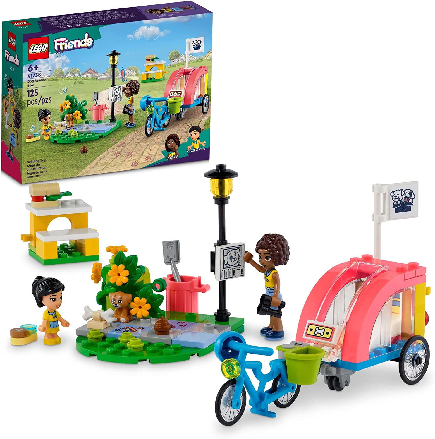 Lego Friends 41738 Bici De Rescate Canino