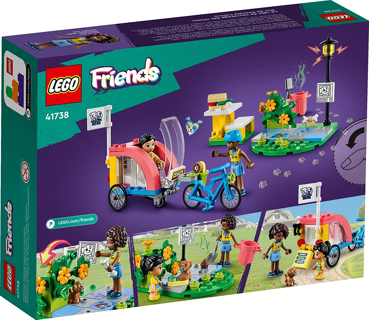 Lego Friends 41738 Bici De Rescate Canino