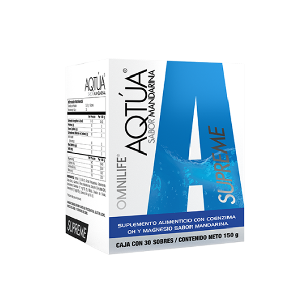 Aqtúa Supreme caja con 30 sobres