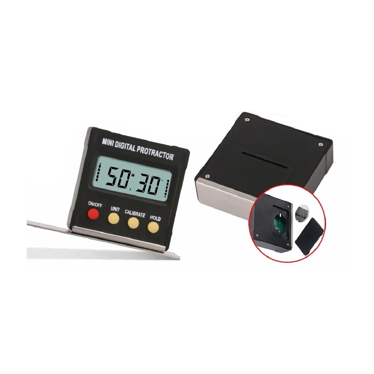 Mini Inclinómetro Digital, Medición Electrónica De 360