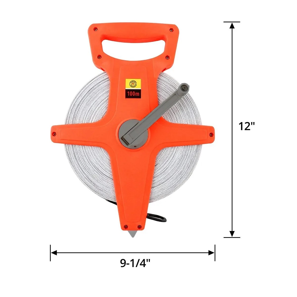 Cinta Métrica Larga De Fibra De Vidrio, 100 Metros