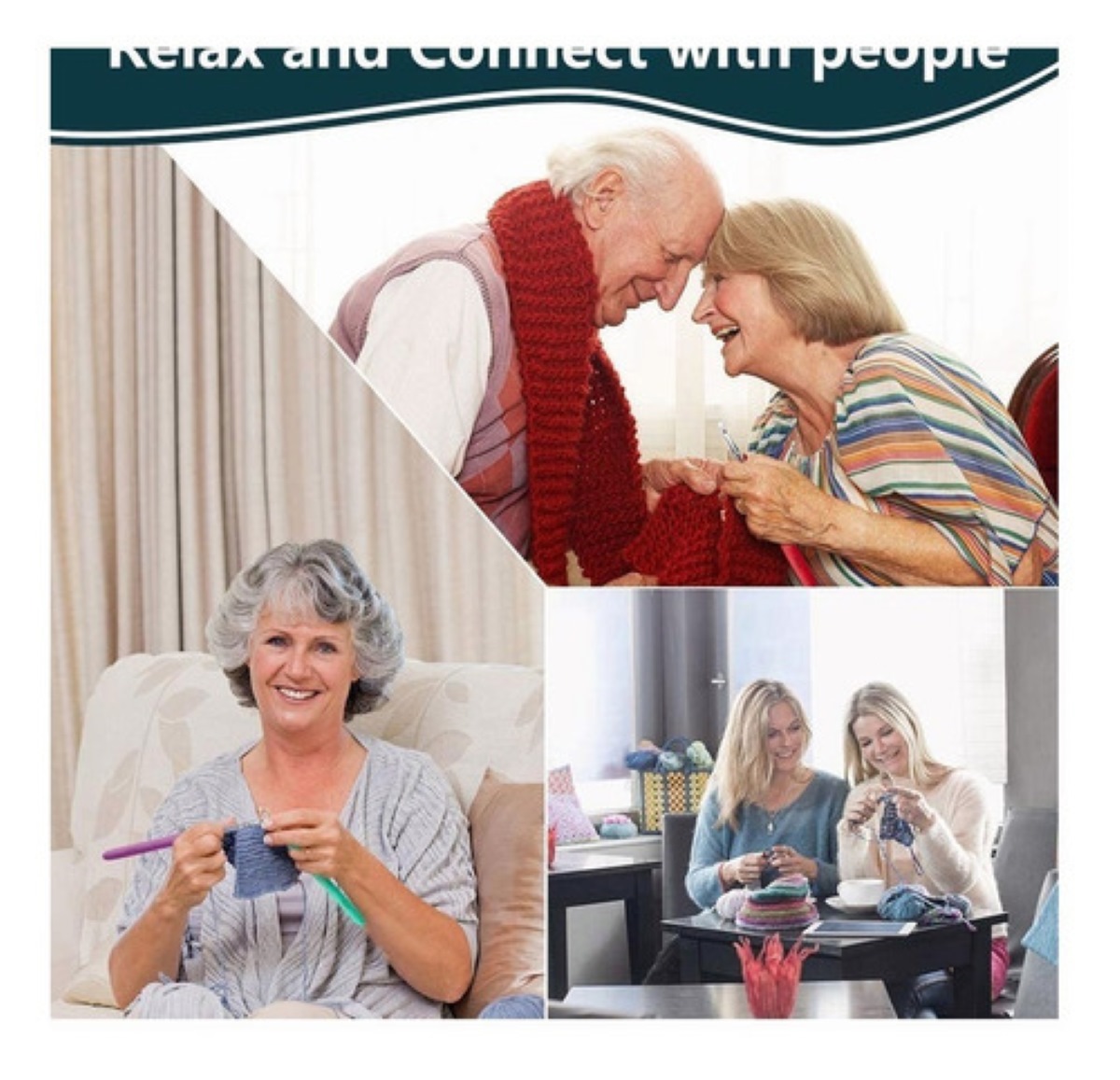 Herramientas Para Tejer Al Crochet, 46 Piezas Ergonómicas